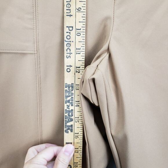Lane Bryant Camel straight leg pull on pants size 18 - Picture 4 of 8